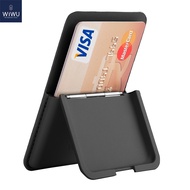 WIWU Strong Magnetic Wallet with stand function for Phone Magsafe Wallet with 3 Card Holders for Men