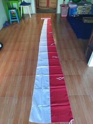 Umbul-umbul Merah Putih 4Meter Layur polos / Bendera Umbul-Umbul Garuda Panjang