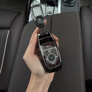 Premium luxury wood grain key Cover For Mercedes Benz Maybach A-B-C-E-CLA-S-E-G-GLB-GLE-R-SL Class A