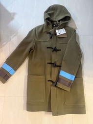 Burberry 羊毛牛角扣外套