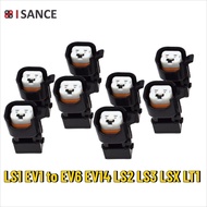 8 Pcs LS1 EV1 to EV6 EV14 LS2 LS3 LSX LT1 Fuel Injector Connector Harness Adapter Plug For Chevrolet