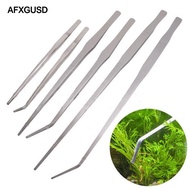 AFXGUSD Feeding Tool  Steel Angled/Straight  Reptile Feeding Long Tongs Feed Tools Feeder Grasping T