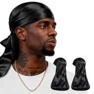YFONG 100% Mulberry Silk Durag for Men & Women, 22 Momme Silky Durag for Hair Care, Soft and Breatha
