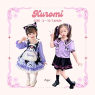 Kuromi Dress Cosplay Kids Costume / Kuromi Children's Dress Suit