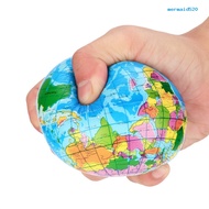 [Mer]  Squishy Squeeze World Map Globe Palm Ball Slow Rising Stress Reliever Kids Toys