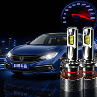 JUGUAN | ไฟหน้า LED สำหรับ Honda Civic 9005H11