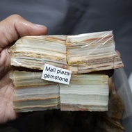 Unique antique layered agate stone layered agate stone/