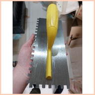 § ❧ ❁ Creston Plastering Trowel With Teeth , PVC Handle (Palitada)