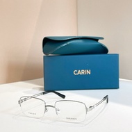 [High Quality] CARIN Glasses 2A93 Business Ultra-Light Pure Titanium Half-Frame Square Fashion Glass