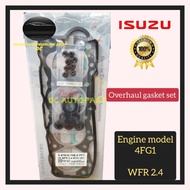 ISUZU WFR 2.4 4FG1 ENGINE TOP OR FULL OVERHAUL GASKET SET