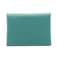 【二手】愛馬仕 (HERMES) 零錢包 Calvi Duo Vert Virtigo Vertigo 其他 Calvi Duo Vert Virtigo 女士款