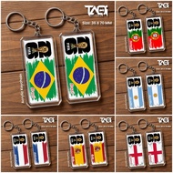 GANTUNGAN Acrylic Keychain World Cup 2026 FIFA Souvenir World Cup Ball Keychain