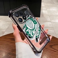 Xiaomi POCO F9 Pro F9Ultra 5G Palmeiras Club Air Cushion Cover Soft Back Cover Clear Phone Case