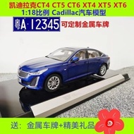 [Openable Closure Design] Original Cadillac CT4 CT5 XT4 Car Model Cadillac 1: 18 Alloy Car Model Col