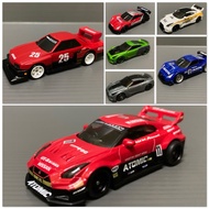 HOT WHEELS TOMICA PREMIUM CUSTOM And MAINLINES NISSAN GTR R30 R35 LBWK CALSONIC XANAVI SUPERGT
