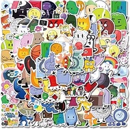 110pcs BFDI Cute Battle for Dream Island Stickers Vinyl Waterproof Decals for Adult for Water Bottle