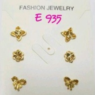 3 in 1 gold plating pierce Earrings E935