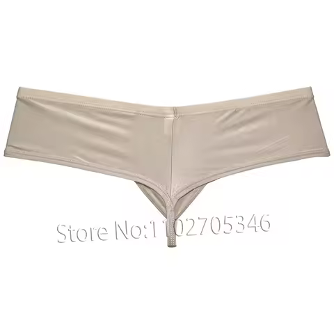 Men's Bikini Briefs Underwear Cheeky Underpants Silky Smooth Stringkini Hipster Bikini Shorts Micro 
