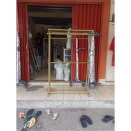 Koting gold glass shelf goal 150cmt sheet 100cmt 2 sides