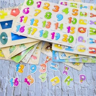 Wooden Hand Grab 3D Boards Puzzle Toys Cognition Tangram Jigsaw Educational Toys for Kids