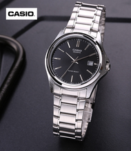 Casio นาฬิกาข้อมือผู้ชาย รุ่น MTP-1183A-1ADF สายสแตนเลส หน้าปัดดำ (สินค้าขายดีอันดับ 1) -มั่นใจ ของแท้ 100% ประกันศูนย์ 1 ปีเต็ม