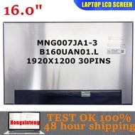 MNG007JA1-3 Original NEW 16.0INCH 1920X1200 30PINS 100%SRGB FOR HP EliteBook 865 G9 G1 Zbook Fury 16