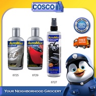 COSWAY AutoMax Headlamp Polish 100ml / Scratch Remover 100ml /  Interior Cleaner & Protectant 300ml