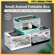 Small Animal Foldable Box Large Hamster cage stackable hedgehog cage reptile foldable cage rutin chi