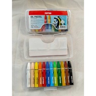 JOYKO OIL PASTEL SET 12 COLORS / CRAYON