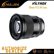 Viltrox AF 75mm f/1.2 Lens