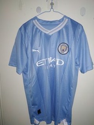 曼城23/24主場足球球衣