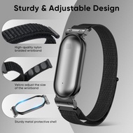 HOT Nylon Wristband Strap for PLAUD Notepin Ai Wrist Strap Metal Protector Bumper Case Adjustable Po