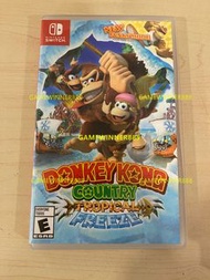《今日快閃價》（中古二手）Switch NS遊戲 大金剛 森喜剛 熱帶急凍 金剛 Donkey Kong Country Tropical Freeze 美版英文版 （《森喜剛 熱帶急凍》是一款由Retro Studios製作、任天堂發行的平台遊戲）