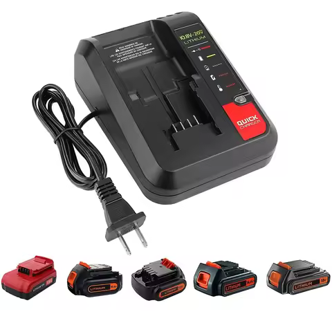 Li-ion Battery Charger For Black Decker 20v charger For Porter Cable/Stanley 10.8V 14.4V 18V PCC690L