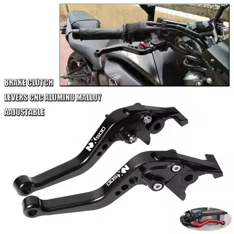 For Honda NX500 NX 500 2023 2024 2025 Motorcycle NX500 CNC Adjustable Brake Clutch Lever Lever