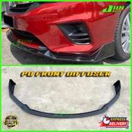 💥READY STOCK 💥Honda City GN2 & GN5 ** 2020 ~ 2023 ** PU Front Skirt / PU Front LIP / PU Getah / Mant