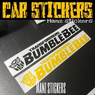 BUMBLEBEE TRANSFORMERS  D2 / CAR STICKER