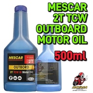 MESCAR FOR YAMAHA 2T TCW III OUTBOARD MOTOR OIL 500ML