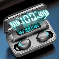 F9 5C Wireless Bluetooth Headphones Tws Waterproof Earbuds Earphones Digital Display Heaset Large Ca
