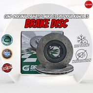 🔥GINO🔥BRAKE DISC / DISC ROTOR - DAIHATSU MIRA L5 / PERODUA KANCIL L5