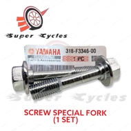 LOWER FORK SPECIAL SCREW FRONT YAMAHA Y15ZR Y15 Y16ZR Y16 LC135 SKRU TURUN FORK DEPAN 31B-F3346-00