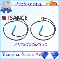ISANCE  2pcs Rear ABS Speed Sensor 34526752683 / 3452 6 752 683 For BMW 3 Series E46 316 318 320 323