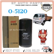 OSK O-5120 OIL FILTER NISSAN CMB81 15208-Z9003 PENAPIS MINYAK LORI LORRY EF AUTO PARTS