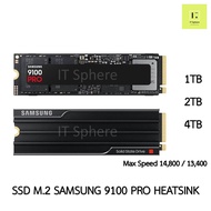 GEN5 SSD M.2 Samsung 9100PRO WITH HEATSINK 1TB 2TB NVMe SSD M2 9100 PRO M.2 PCIe MZ-VAP1T0CW MZ-VA