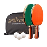 Senston Table Tennis Rackets Seven-Star Eight-Star Student Beginner Training Racket Ping-Pong Shakehand Grip Double Place the Order Racket Set