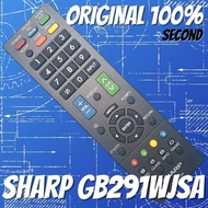 Remote TV Sharp GB291WJSA Original Second