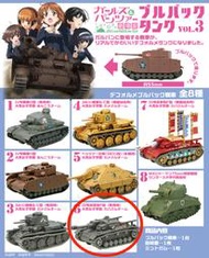 F-Toys 少女與戰車 劇場版 盒玩 第三彈 - III号 突擊砲 F型（發現時）[少女戰車]