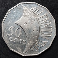 Koin Australia 50 Cents 2000
