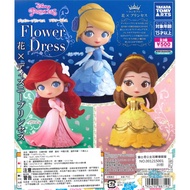WhiteSpace Capsule Toy T-ARTS Disney Princess Petal Dress Ariel Cinderella Belle Q Version