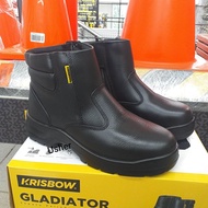 Sepatu Safety Krisbow Gladiator / Middle Cut Model resleting 6 inch ( Steel Toecap )